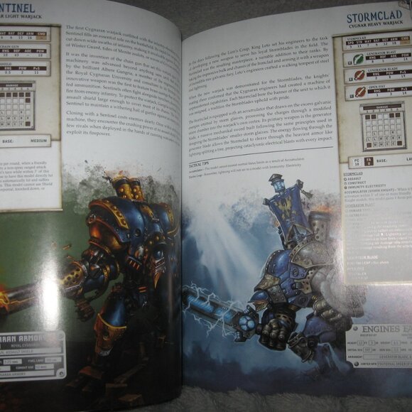 Warmachine RPG Softcover Book Cygnar Command 2409A6 - Picture 8 of 9